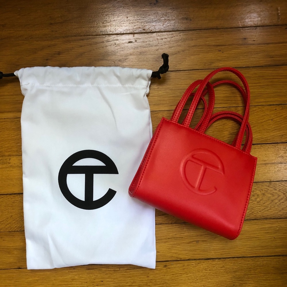 Telfar bag in red